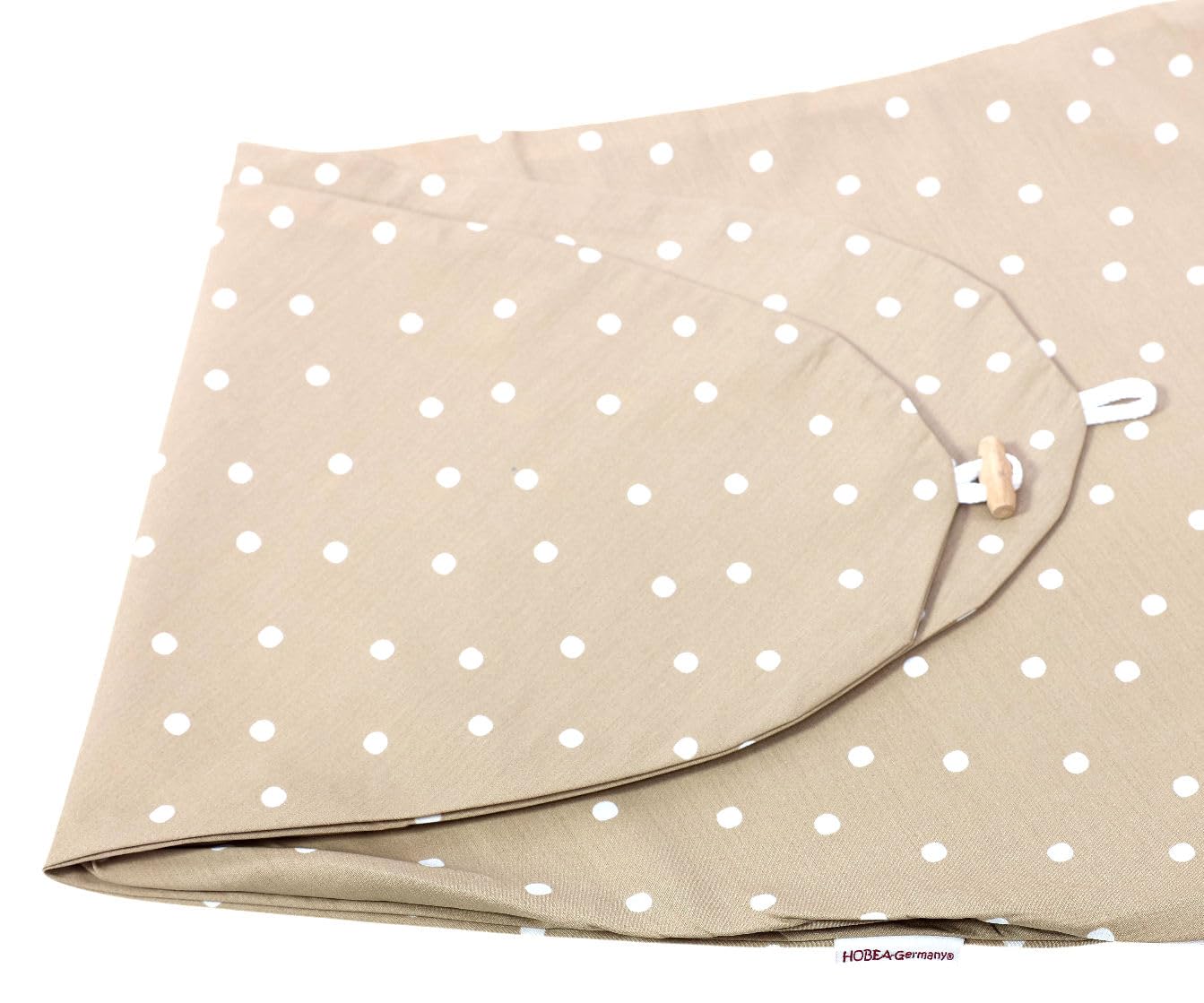 HOBEA-Germany Funda de Almohada de Lactancia para Cojines de Lactancia 190cm diseños (Muselina Topo) — view 73