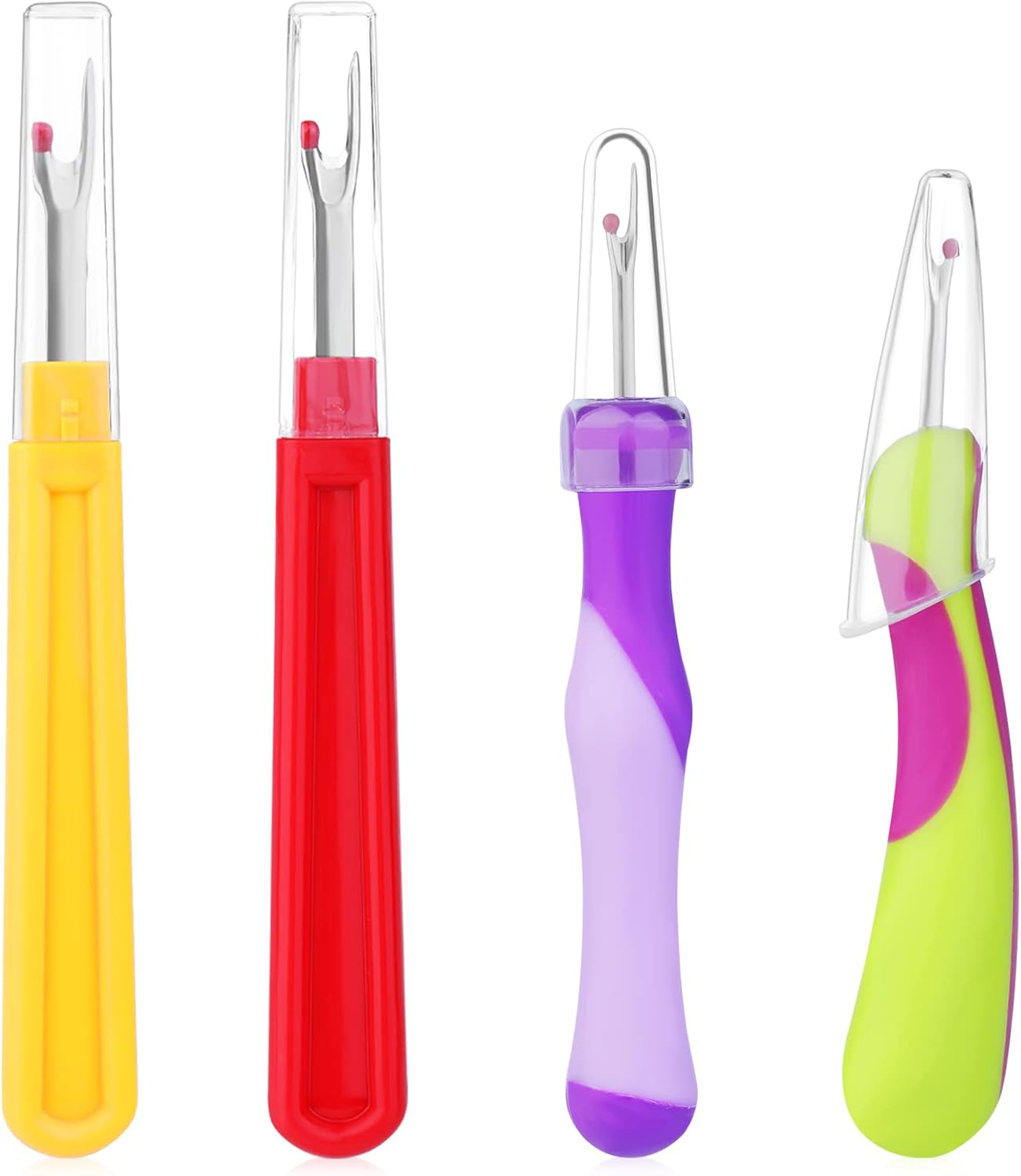 4 PCS Seam Ripper, 2 Large Sewing Stitch Thread Unpicker, 2 Thread