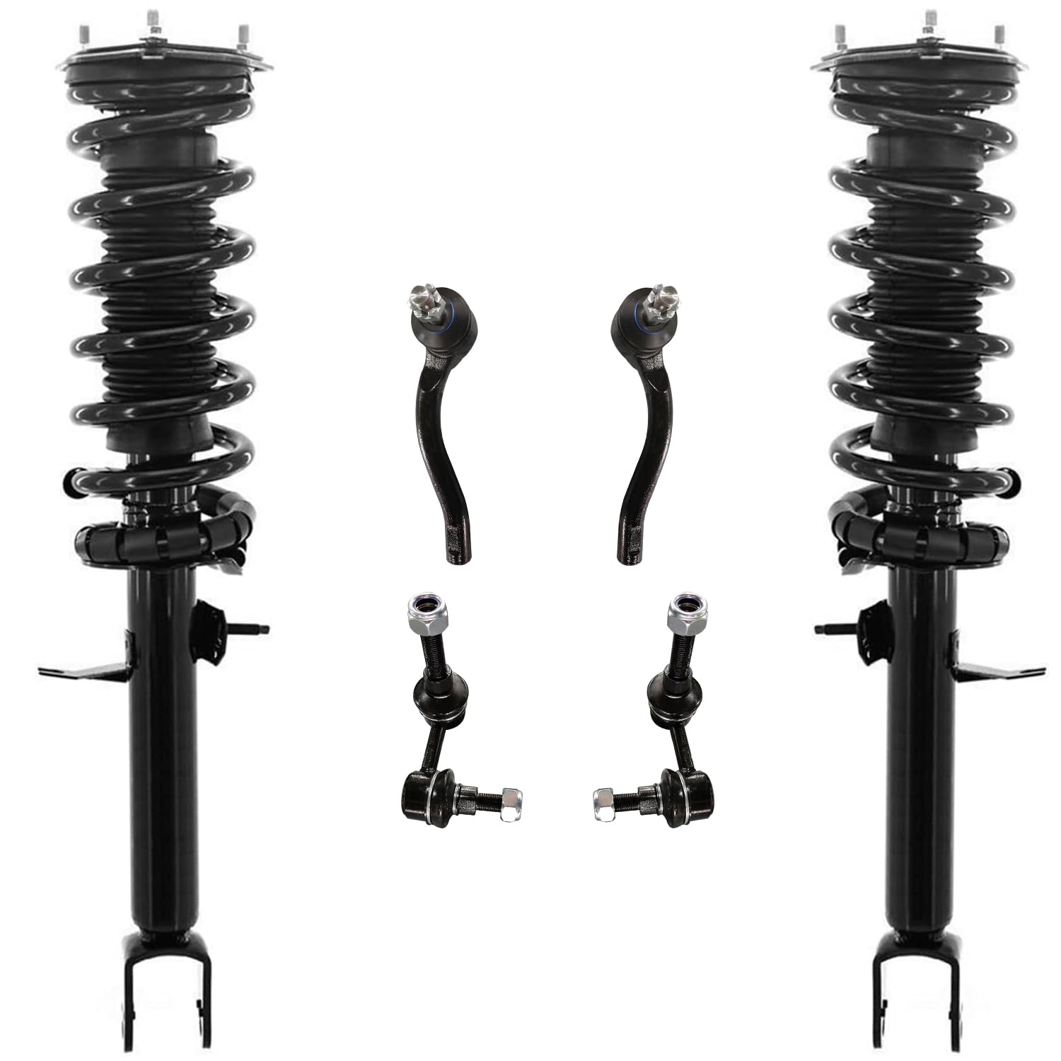 Detroit Axle - RWD Front Struts Kit for 2006 2007 INFINITI M35, 2