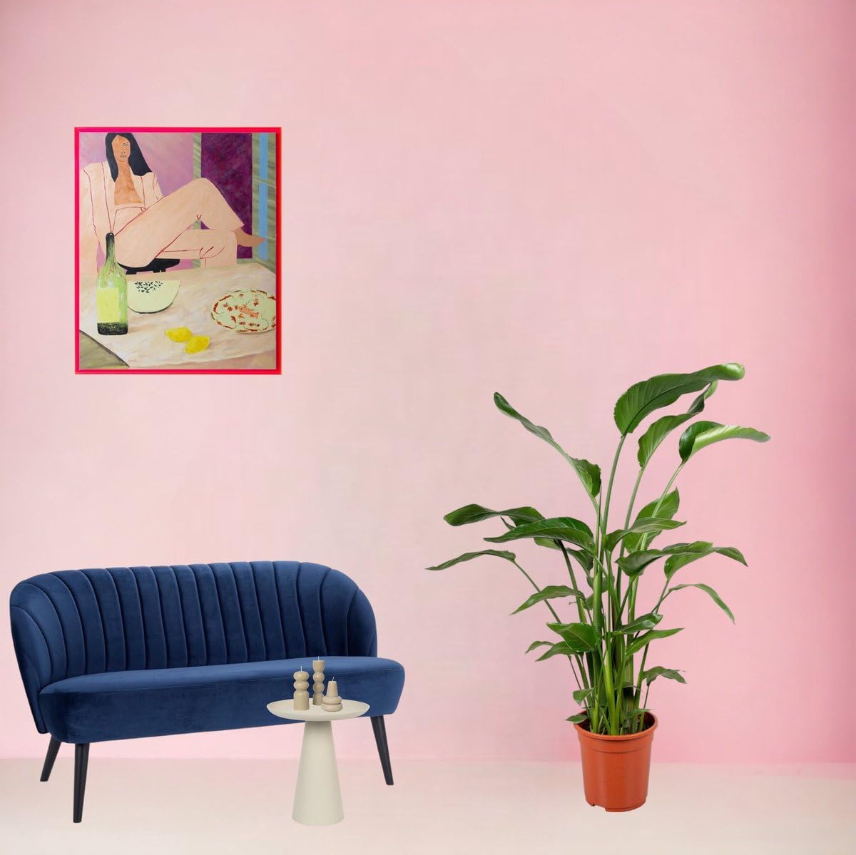 Trendyplants - Strelitzia Nicolai - Rajski ptak - Roślina pokojowa - Wysokość 110-130 cm - Wielkość doniczki Ø 17 cm
