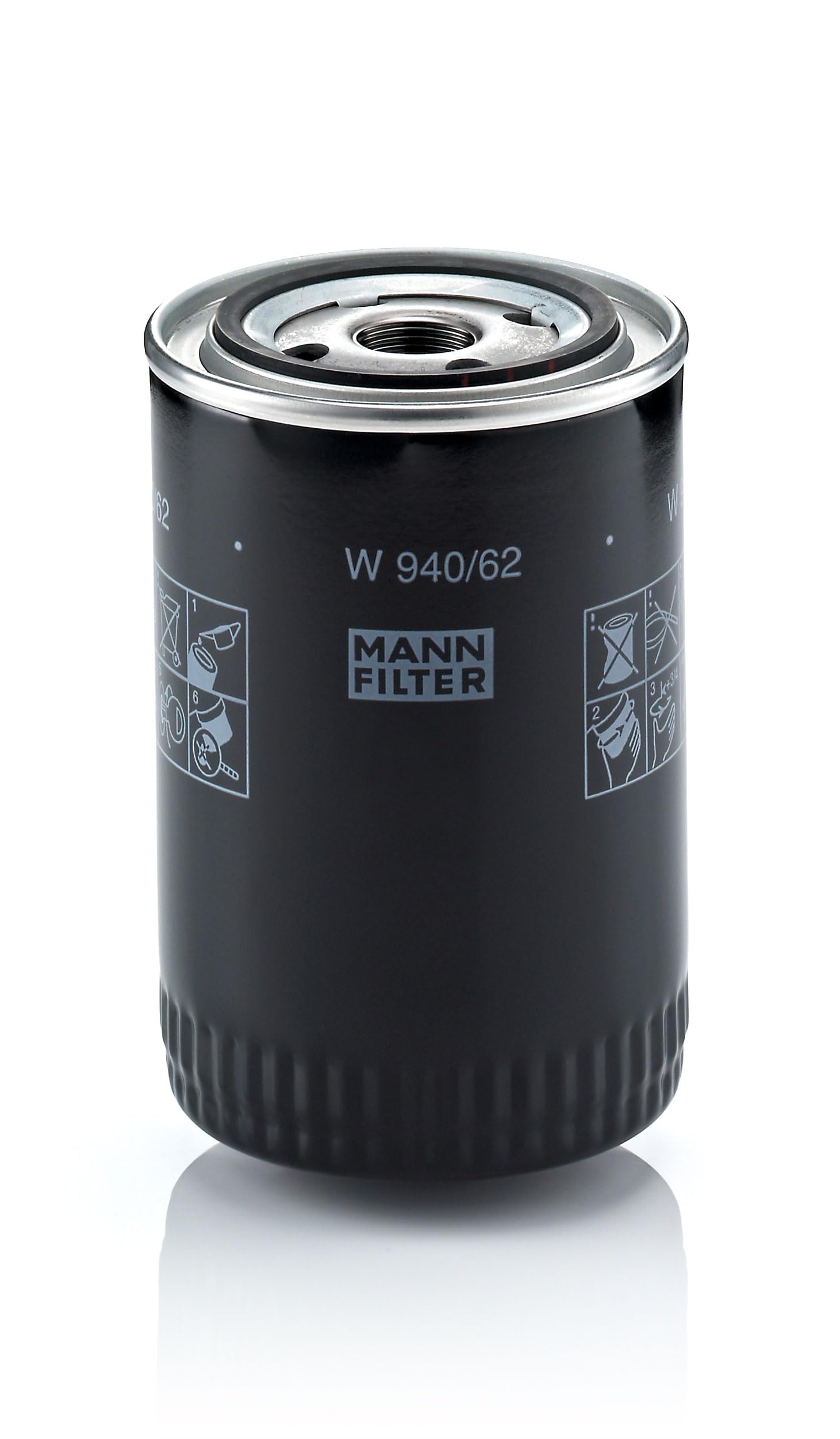 MANN-FILTER W 940/62 Oil Filter - for Trucks + Buses