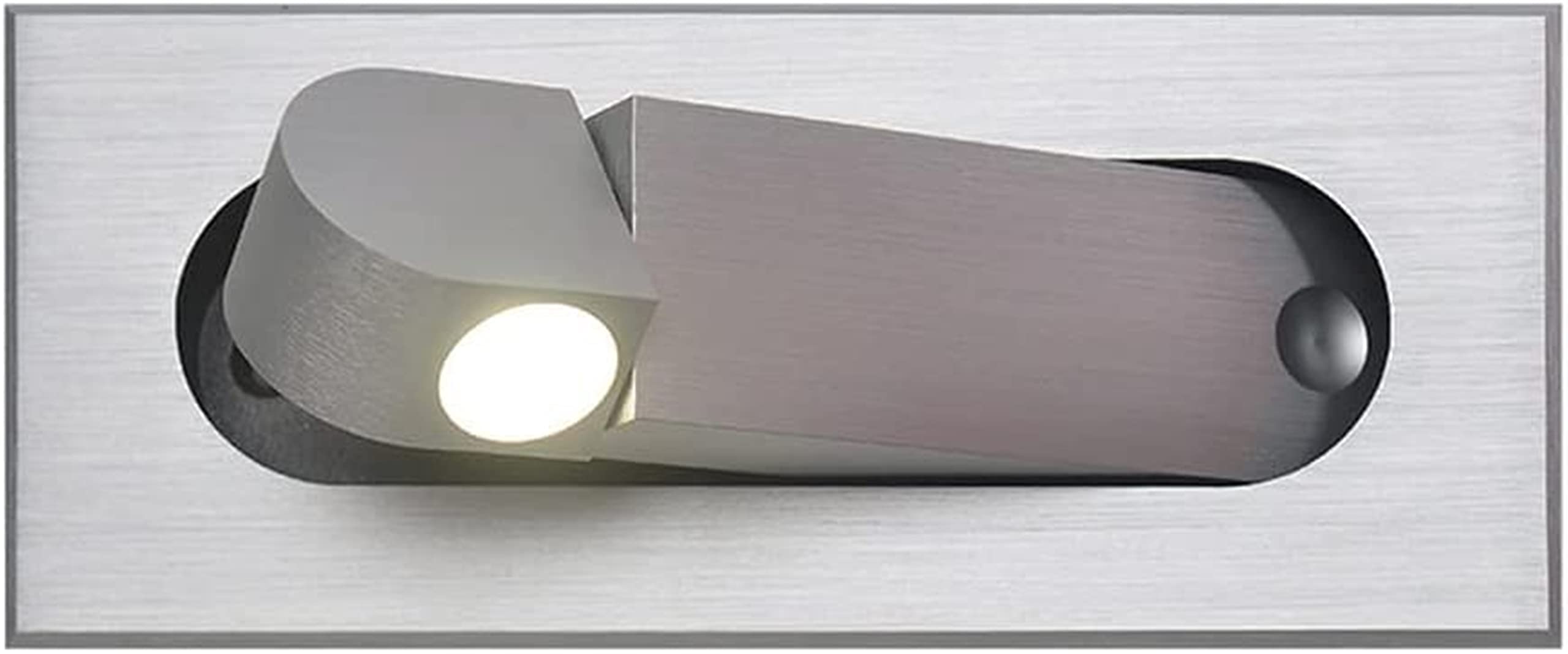 Luces cabecera interior y apliques empotrados LED para sala de estar con interruptor 8