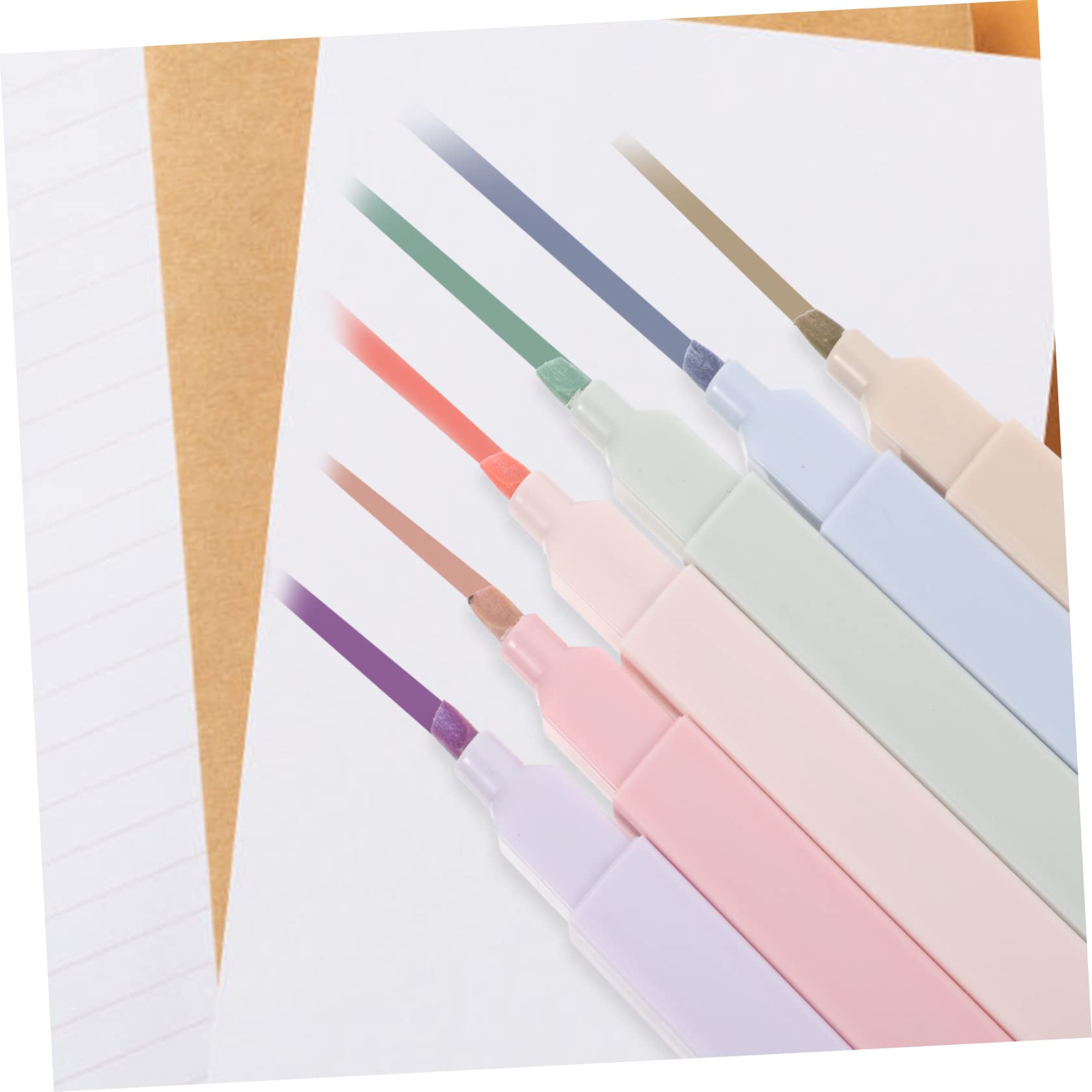 Housoutil 30 Stück Teiliges Textmarker Pastellfarben Kleine Scrapbook Marker Leuchtende Markierstifte für Schule Büro und DIY Weiches Schreiben für Notizen und Hervorhebungen