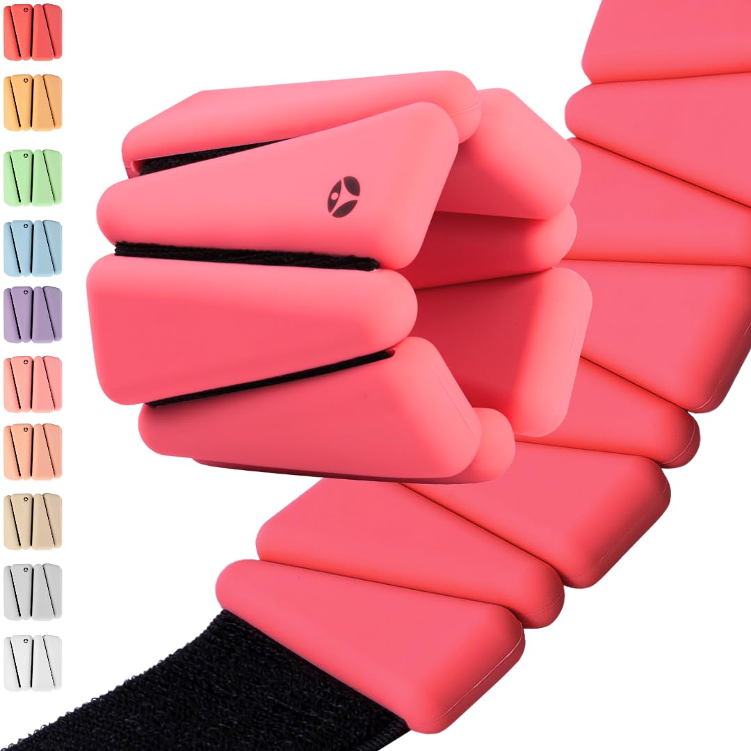 OmWeights Premium Weighted Bangles – Stylish Wrist and Ankle Weights for Women and Men |…