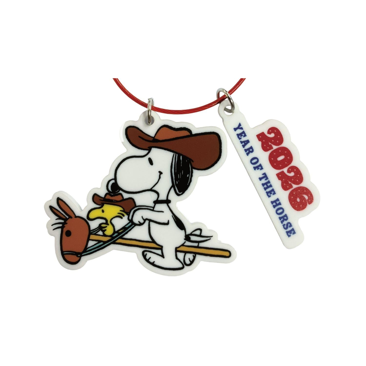 Amazon.co.jp: 牛久保工芸社 スヌーピー 干支 2連 アクリル キー