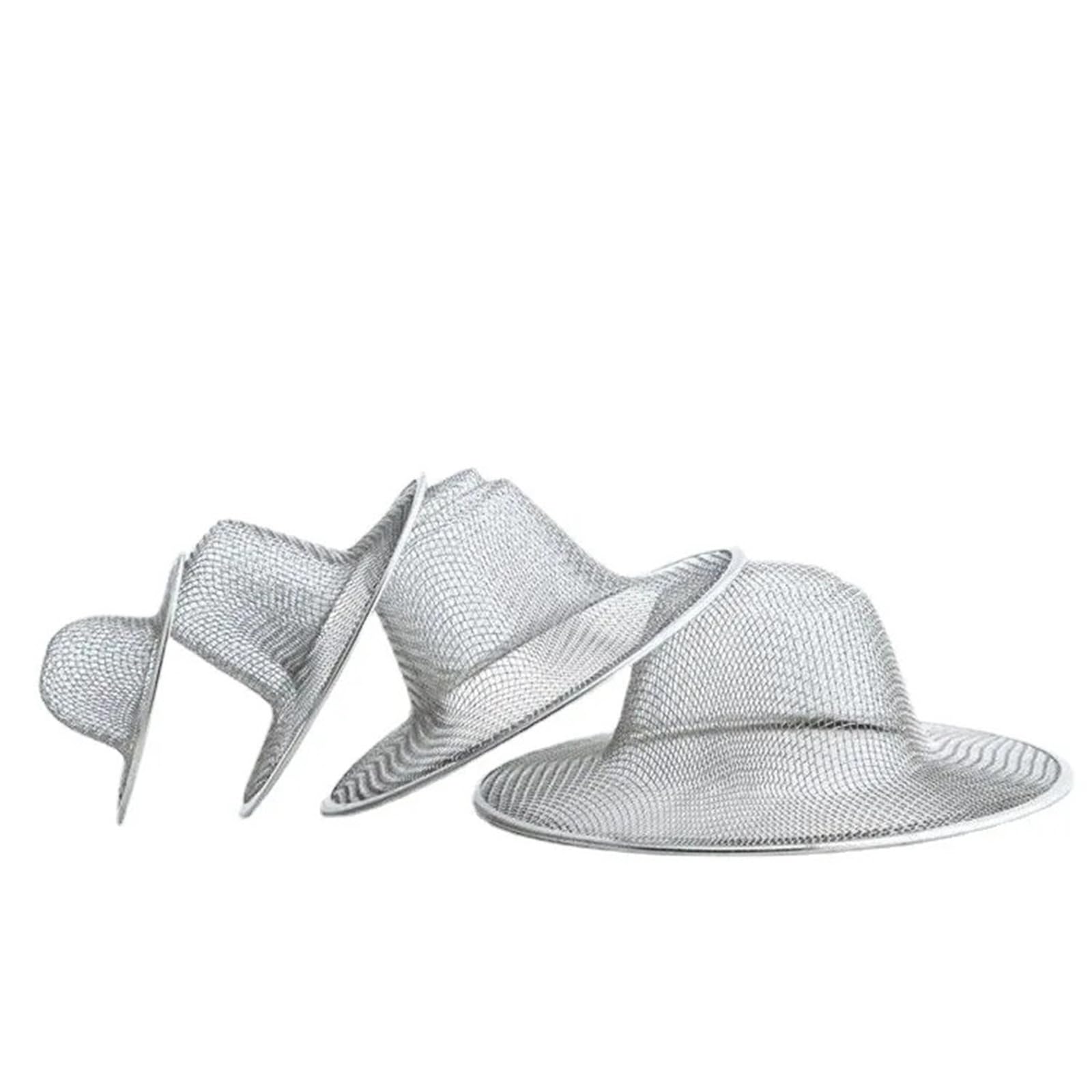 Sink Strainer Stainless Steel Sink Filter, 1/10Pcs Hair Catcher(XL-11.2cm,10Pcs)