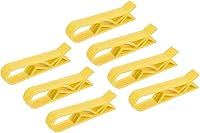 Vista 6 de MECCANIXITY Clip para cubo de basura de cocina, cesta de basura, abrazadera antideslizante, color azul, paquete de 16