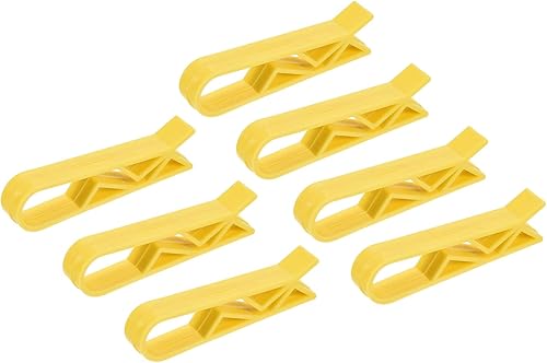 Miniatura 6 de MECCANIXITY Clip para cubo de basura de cocina, cesta de basura, abrazadera antideslizante, color azul, paquete de 16