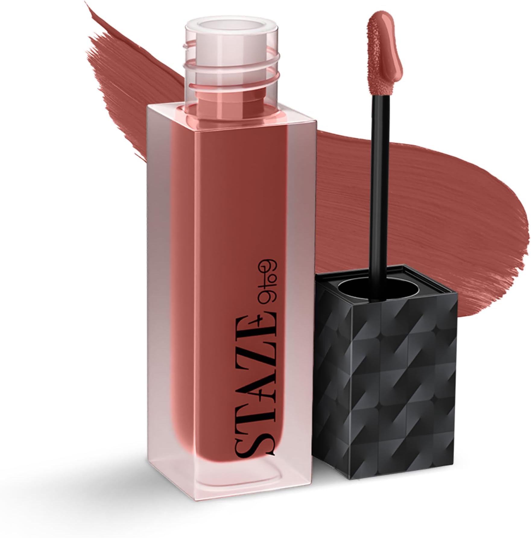 9to9 Lips Don't Lie Matte + Transferproof Liquid Lipstick |Intense Color Payoff | Lightweight & Comfortable | 12 Hour Long Stay| 05 Cocoa Crush | 4 ml