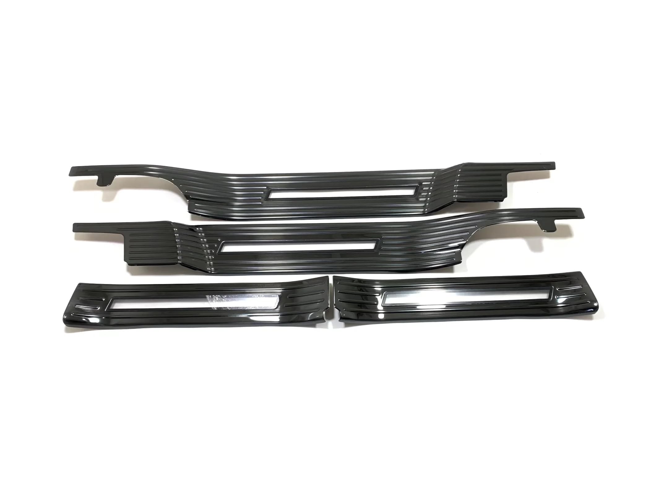 Car Accessories Fit for Toyota Sienna 2022 2023 2024 2025 Inside Door Sill Scuff Plate Guard Cover Trims — view 5