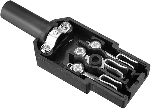 Miniatura 4 de Uxcell AC250V 10 A 3Terminals Panel Mount IEC320 C14 Enchufe C13 Plug conector adaptador, 3 piezas