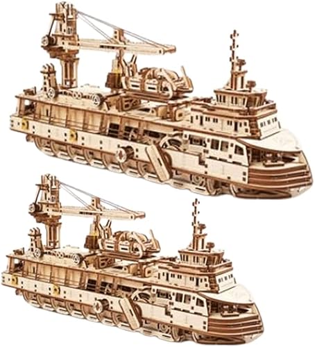 Rompecabezas para adultos y niños para construir rompecabezas de madera 3D, kits de modelos de construcción mecánica para decoración del hogar,