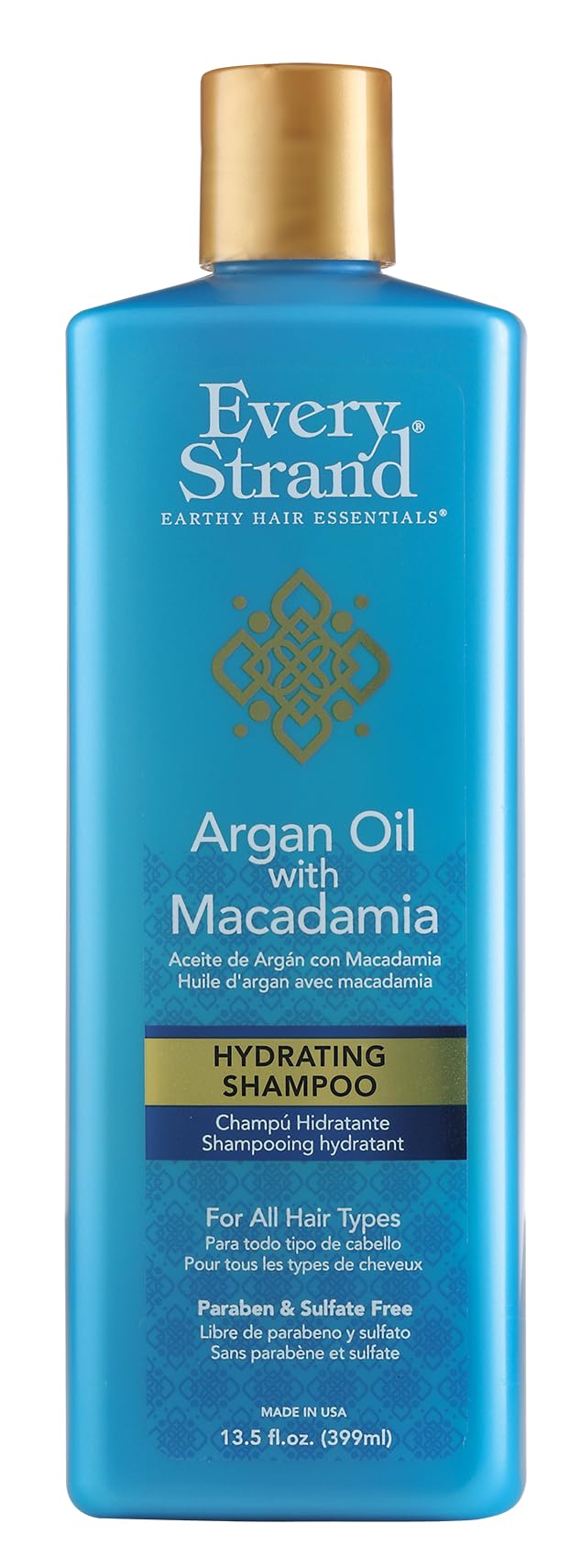 Every StrandHydrating Hair Shampoo with Argan Oil and Macadamia - 399 ml