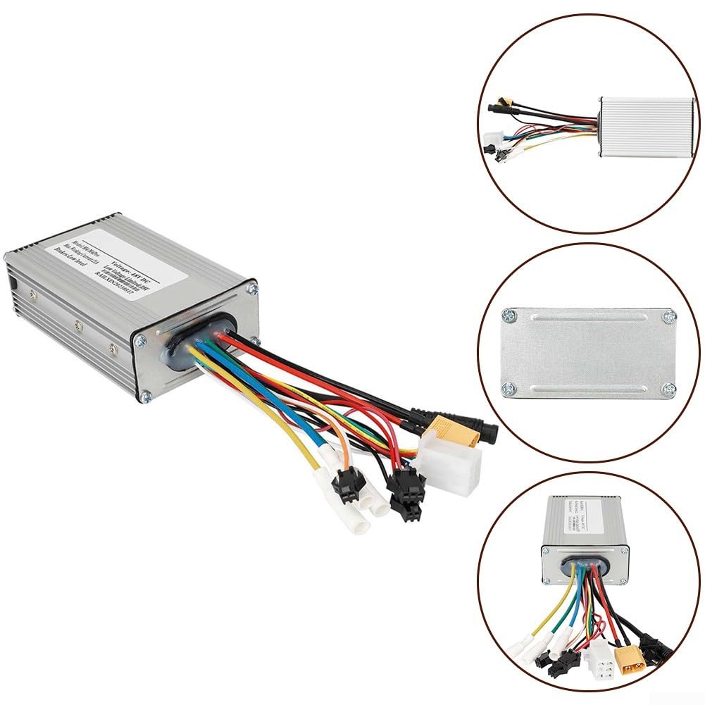 DAZZLEEX 48 V DC Elektroroller-Controller bürstenloser Controller für Kukirin M4, M4Pro Elektroroller, Universal-Controller