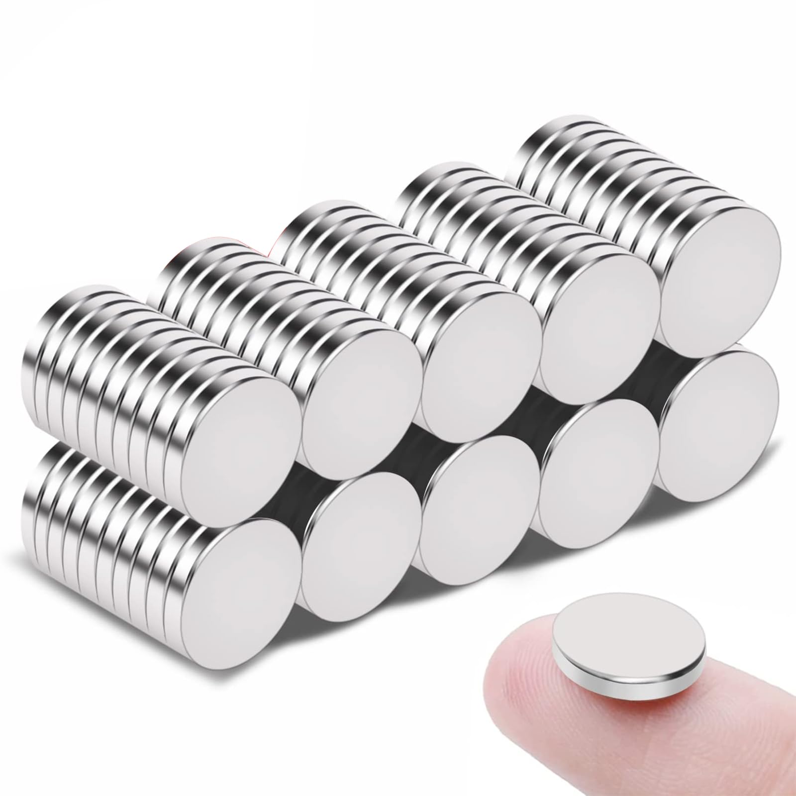 DIYMAG Small Rare Earth Magnets, 40 Pack, 5 Sizes - Neodymium Magnets for Refrigerator, DIY, Crafts, Kitchen & Office — Amazon image 7
