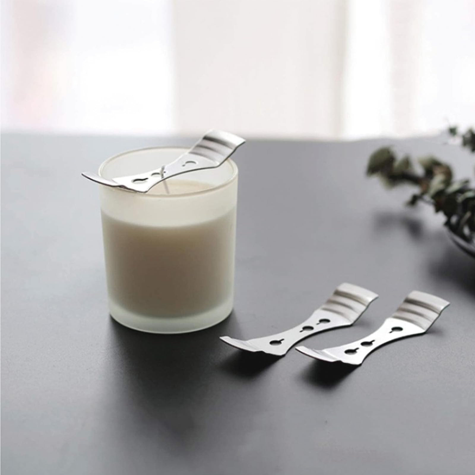 20 Porta Stoppini Per Candele - Acciaio Inossidabile, Per Centrare Stoppini Fai Da Te - Foto 10