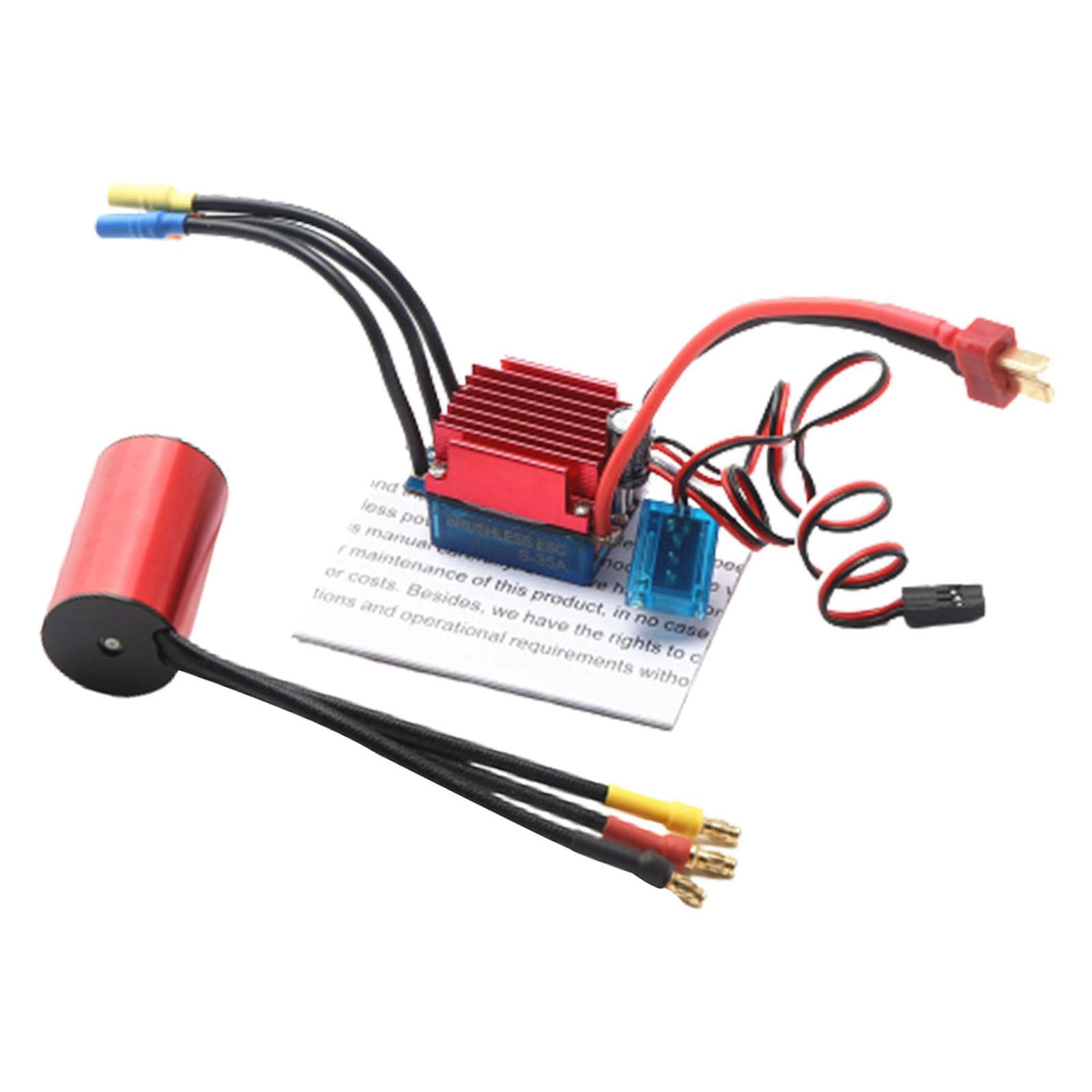 2440 silnik bezszczotkowy 35A ESC Combo akcesoria do samochodu 1/12 1/14 RC zastępuje 4000KV