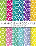 Marvelous Moroccan Tile 12x12 Craft Vinyl 12 Printed Sheets