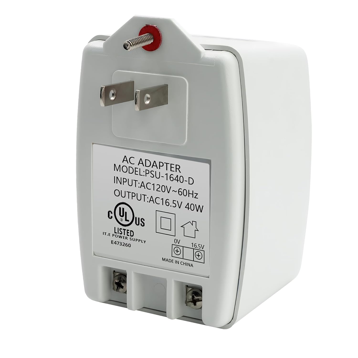 16.5V 40VA Door Bell Transformers Security – Compatible with Ring Video Doorbell Pro 40TR, Wired Chimes, Nest, Sensi, DSC – Easy Install w/Screw Terminals & Auto-Resetting Fuse, by CENTROPOWER 16.5V 40VA Door Bell Transformers Security – Compatible with Ring Video Doorbell Pro 40TR, Wired Chimes, Nest, Sensi, DSC – Easy Install w/Screw Terminals & Auto-Resetting Fuse, by CENTROPOWER