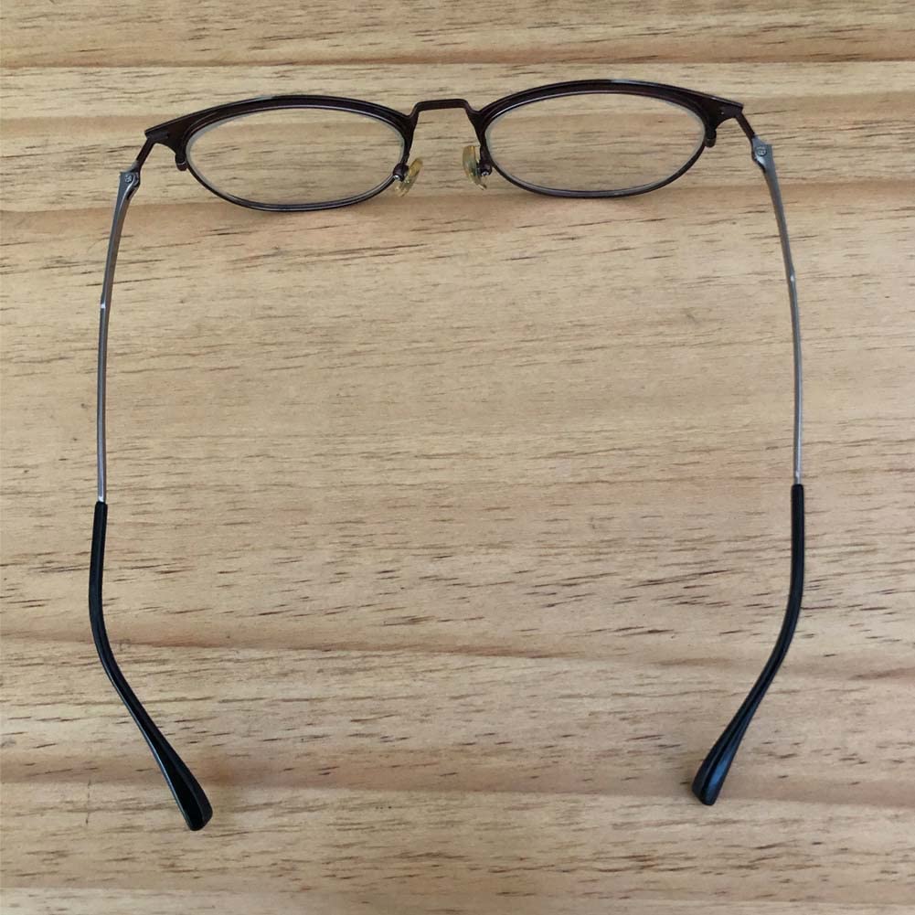 Brillenbügel aus Metall, Ersatzteile, doppelter Zahnabstand 1 mm, Reparatur von Sonnenbrillenrahmen, Paar, Grau