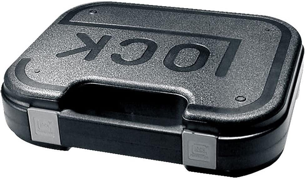 Valigetta per pistola GLOCK custodia per trasporto armi antiurto imbottita nera originale