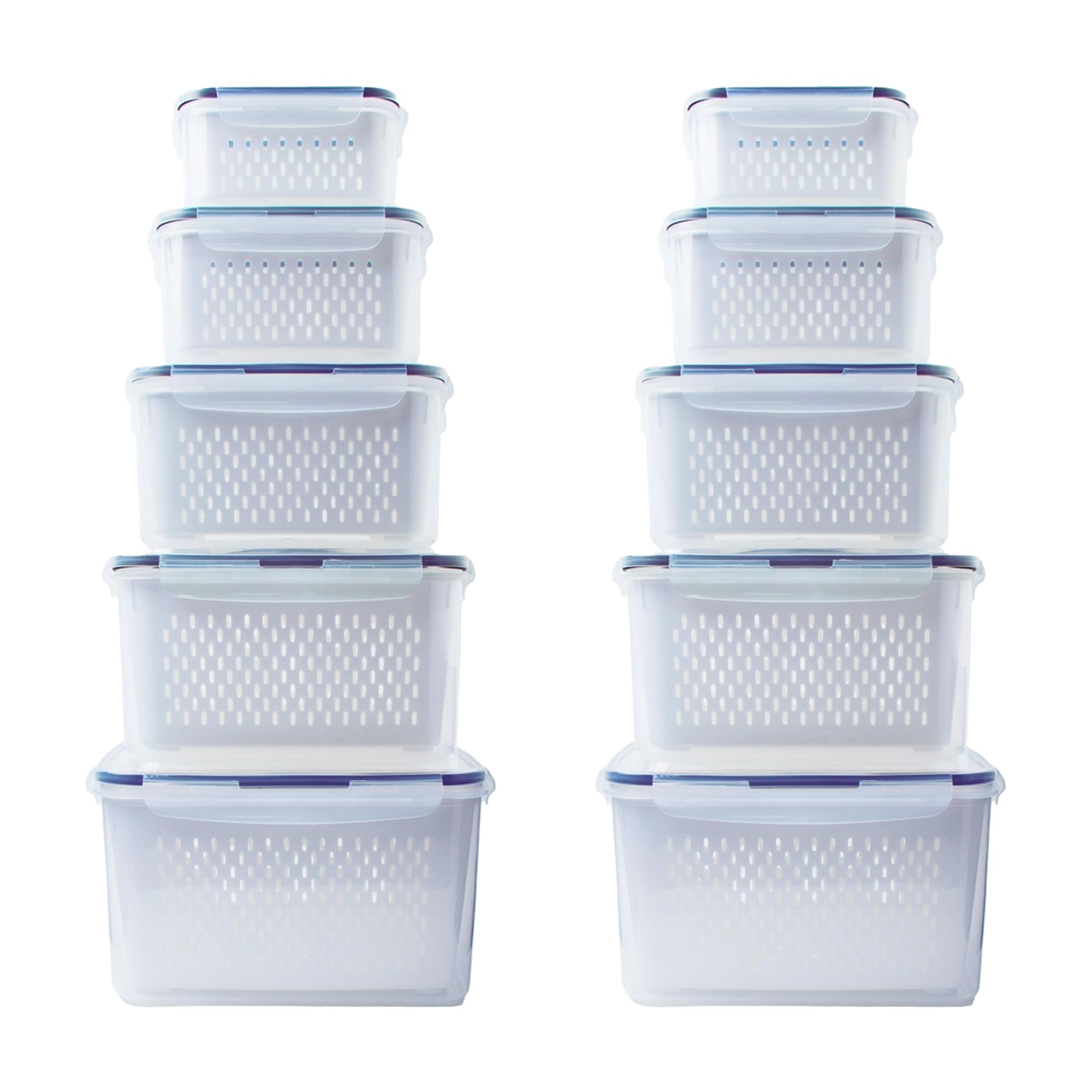 See full amazon price history chart for Kuber Industries 10 Pcs Food Containers | Storage Box for Fridge |Vegetable Fruit Boxes | Refrigerator Storage Box | Containers With Airtight Lid | Strainer Basket | HXP00290 | Transparent |Pack of 2 Kuber Industries 10 Pcs Food Containers | Storage Box for Fridge |Vegetable Fruit Boxes | Refrigerator Storage Box | Containers With Airtight Lid | Strainer Basket | HXP00290 | Transparent |Pack of 2 (B0D5VH32ZL) Amazon Price History, Amazon Price Tracker