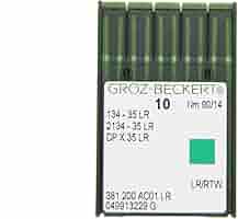 Aghi Da Cucito Groz-Beckert - Confezione Da 10, Nm. 130/21, Punta Da Taglio - Foto 8