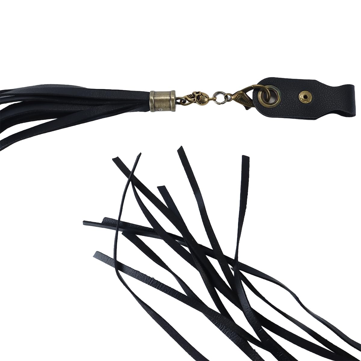 1 paio di copri-impugnatura universale per manubrio in pelle PU per moto, freno e frizione, con nappa, accessori decorativi per moto