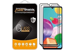 (2 Pack) Designed for Samsung Galaxy A41 Tempered Glass Screen Protector