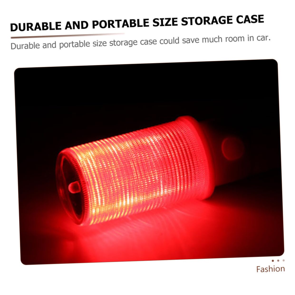TOPBATHY Luz de Trabajo de Emergencia 1 Set Abs PC Roja para Señalización