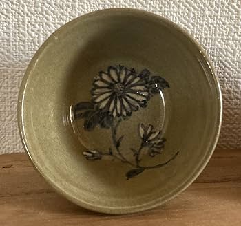 Amazon.co.jp: 人間国宝 伊藤赤水作品 佐渡無名異焼 ぐい呑み おちょこ