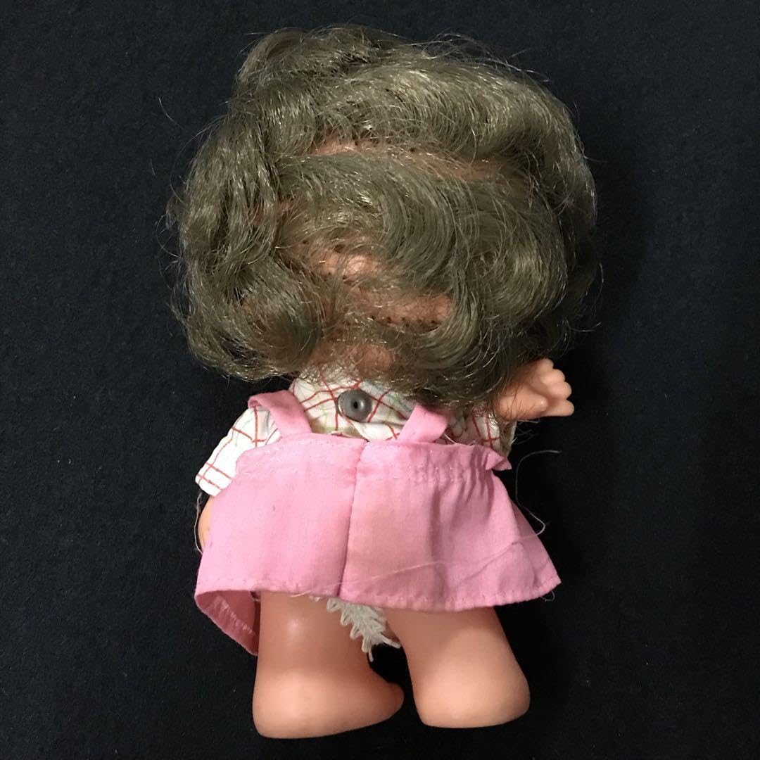 Amazon.co.jp: ソフビ人形 男の子 女の子 2体セット 昭和レトロ 当時物