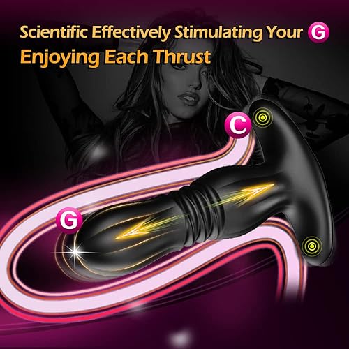 Miniatura 4 de Vibrador de juguete de enchufe anal vibrador de empuje más rápido de la historia, estimulador de masaje de próstata ZCSOUYA, entrenador de