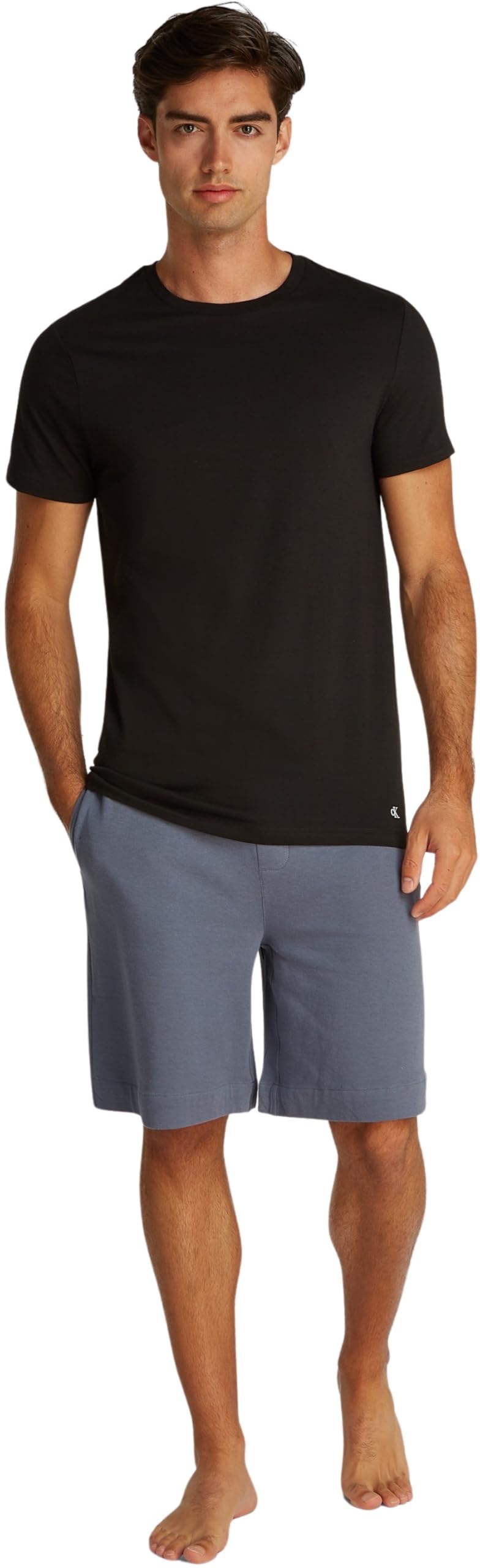 Calvin Klein Uomo T-Shirt Maniche Corte Confezione da 3 in Cotone