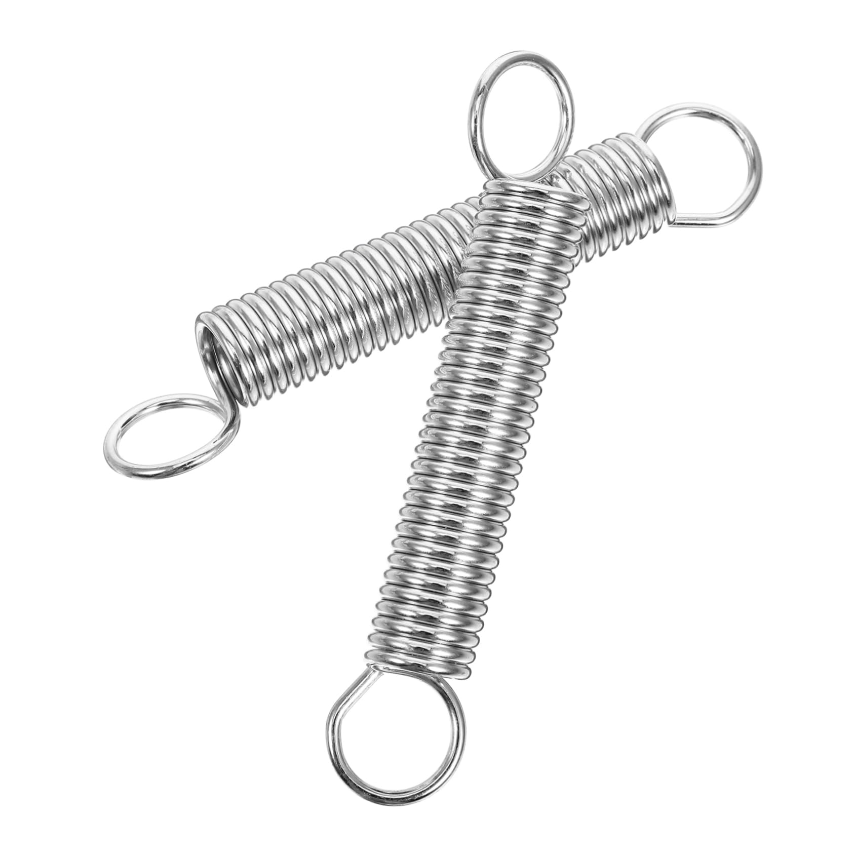 OUNONA 2pcs Springs for Agricultural Equipment Extension Compression Springs Kit for Micro Tiller Hook