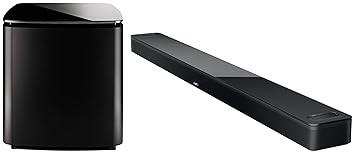 Bose Smart Soundbar Ultra Black, Bundle Bass Module 700,Black.