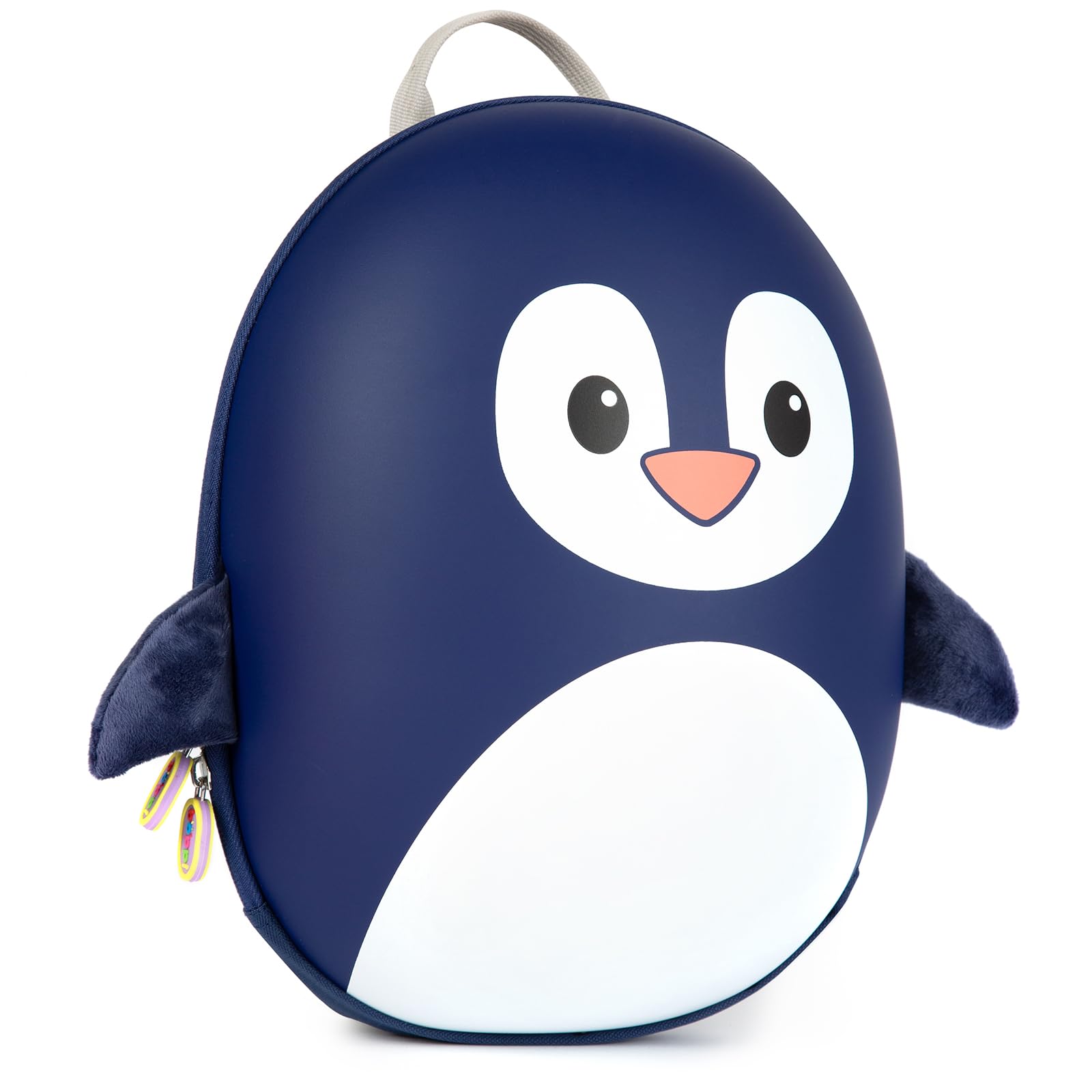 boppi Tiny Trekker Zaino da viaggio per bambini - Zaino 4 litri - Pinguino Blu