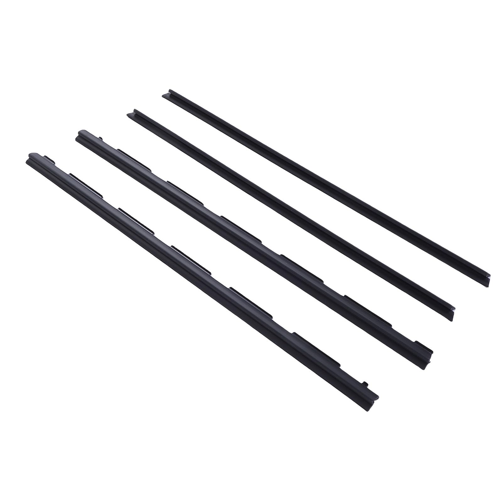 RiToEasysports 4 szt. Uszczelki Okienne Zestaw Gumowych Pasków do Zamiatania Okien z Wewnętrznymi Uszczelkami Zewnętrznymi OEM 15991405 15991406 dla C Pickup 1973 1987 i 1500 1988 1998
