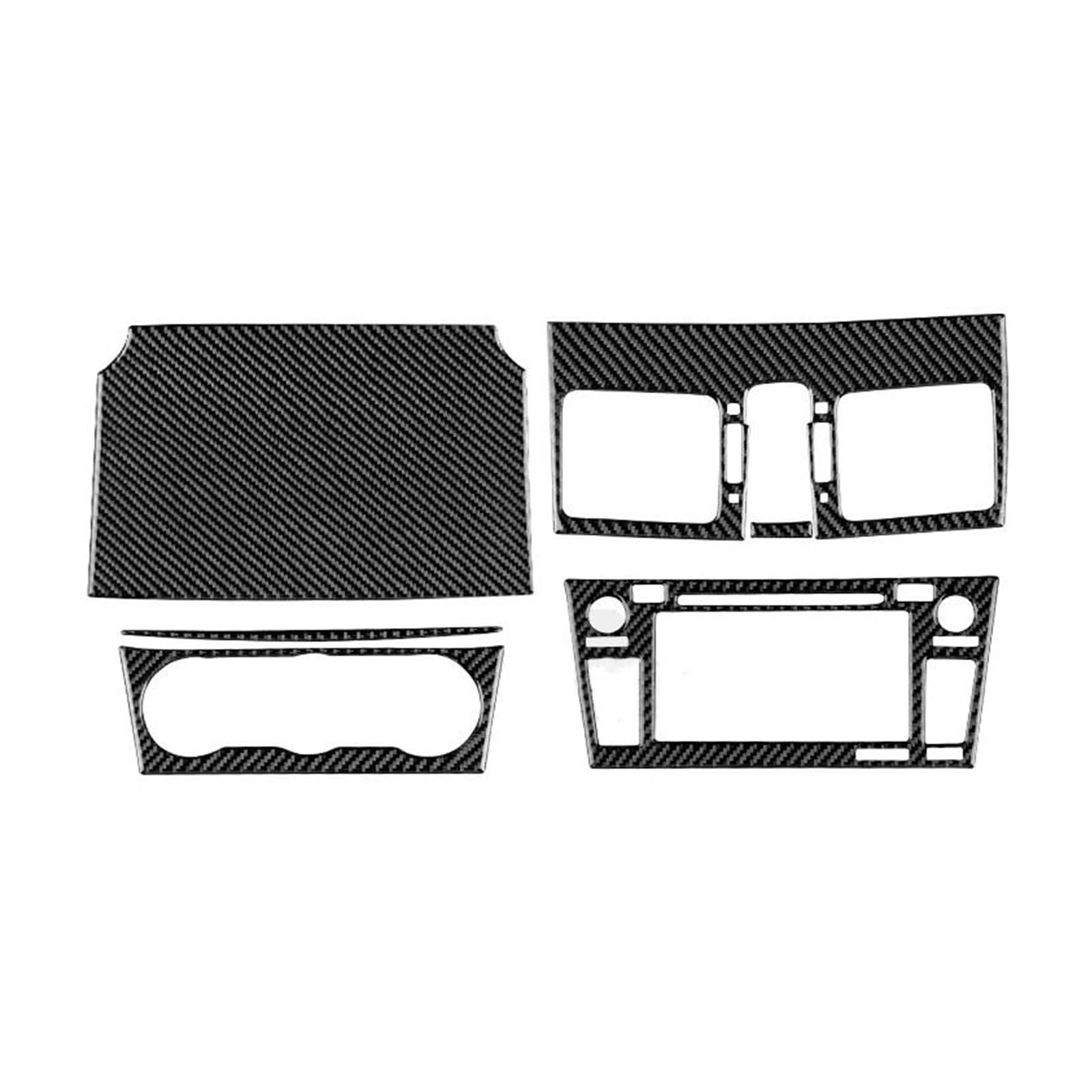 Pegatina de panel negro para control central de WRX 2015-2021 5