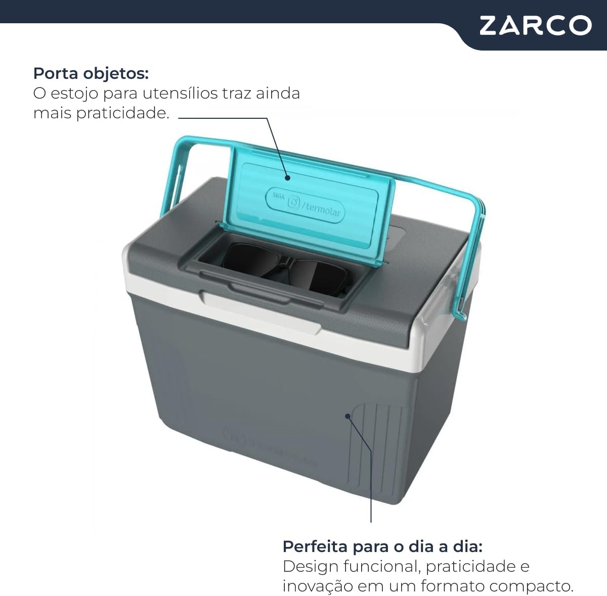 THERMAL BOX SUV 8L GREY