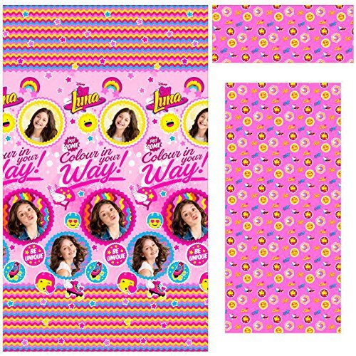 Disney Soy Luna 105 Set di Lenzuola, in Cotone