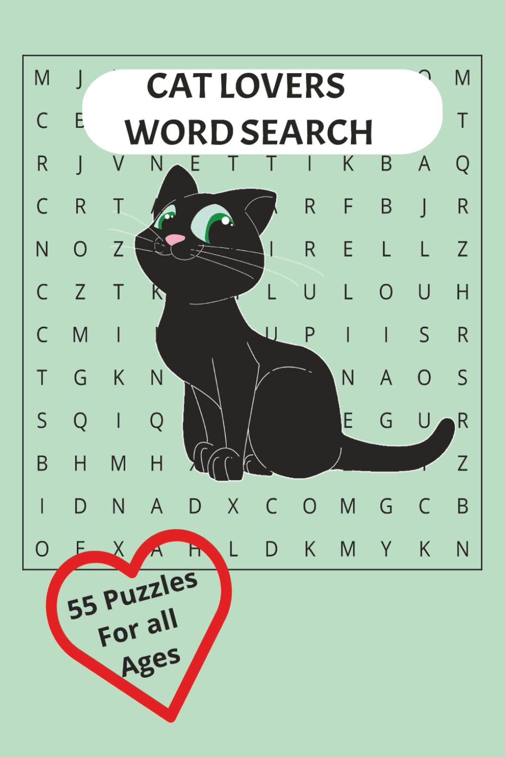 Cat Lovers Word Search: "Purr-fect Fun for Feline Fans!"