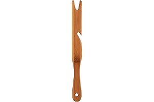 Mrs. Anderson's Baking® Oven Rack Push Pull Stick, 11 Inches - Natural Bamboo