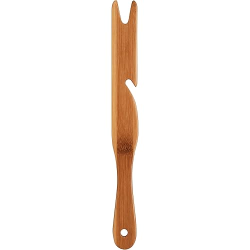 Mrs. Anderson's Baking Oven Rack Push Pull Stick, Natural Bamboo