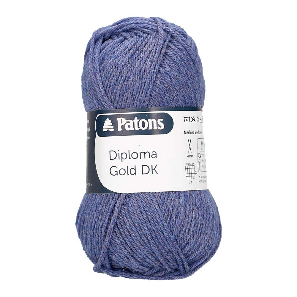 Patons Diploma Gold Dk, Denim (6136), 50g