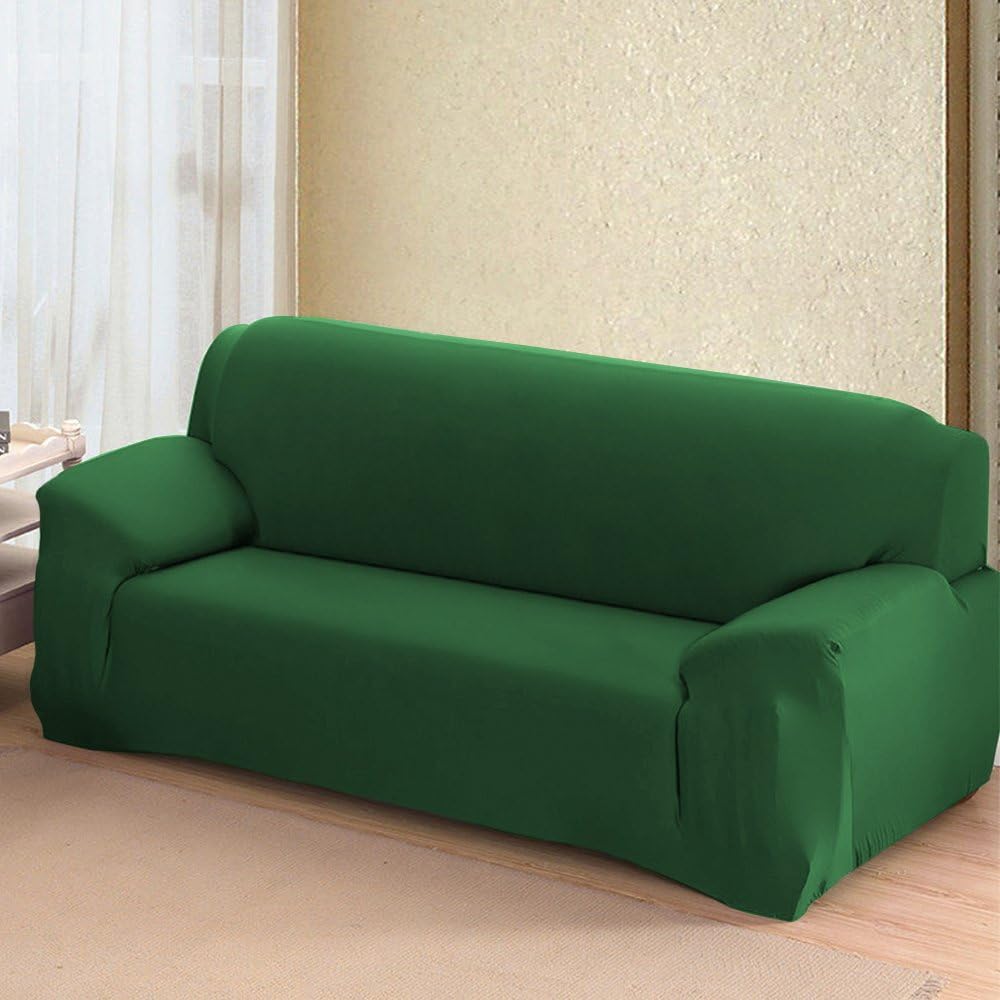 Boshen Stretch Seat Chair Covers Couch Slipcover Sofa Loveseat Cover 9 Colors/4 for 1 2 3 4 Four People Sofa + 1 Pillowcase