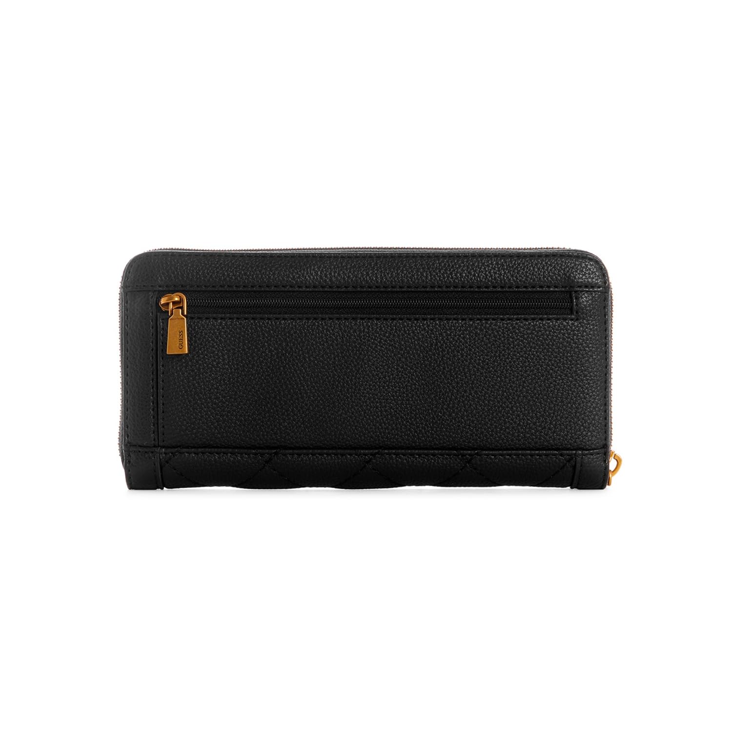Guess ABEY SLG Card & Coin, Accessoires de voyage pour femme, noir, 2 x 21 x 10, Noir, 2x21x10
