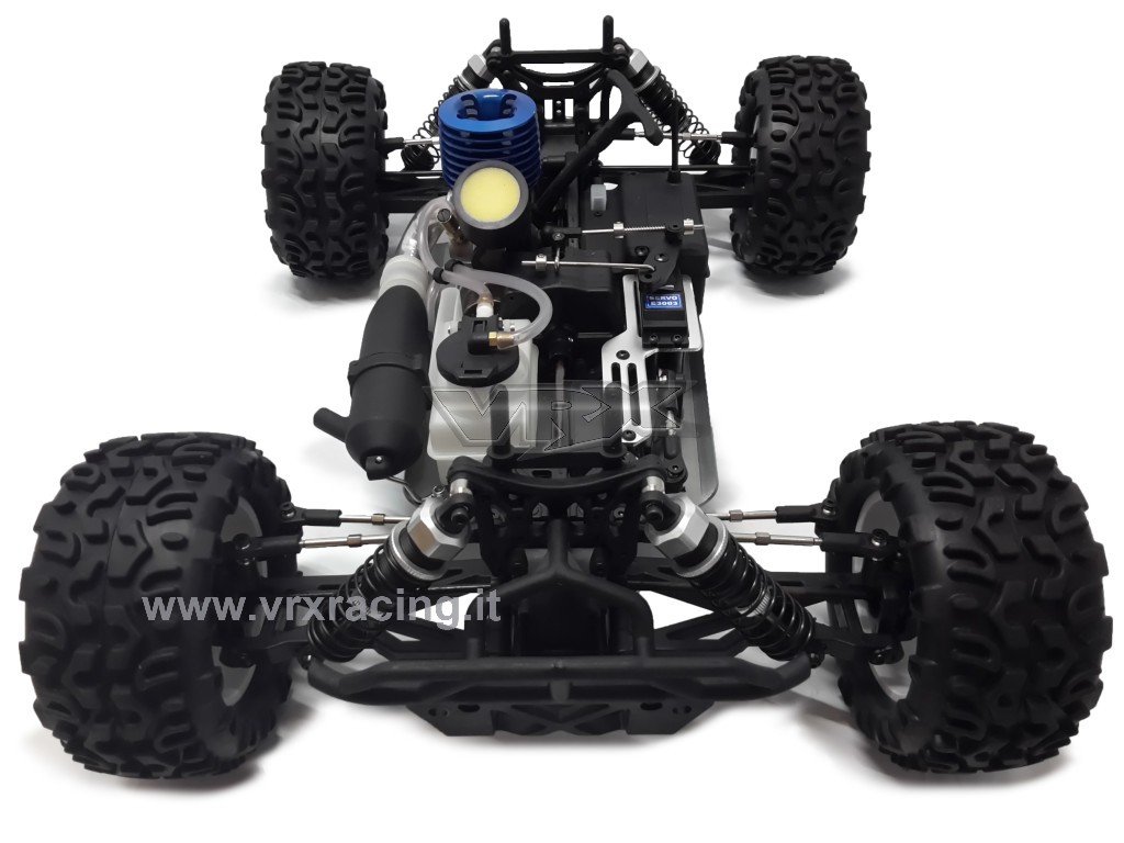 VRX Maggiolino 1/10 off Road con Motore a Scoppio Go.18 a 2 Marce Radio 2.4 GHz 4WD RTR