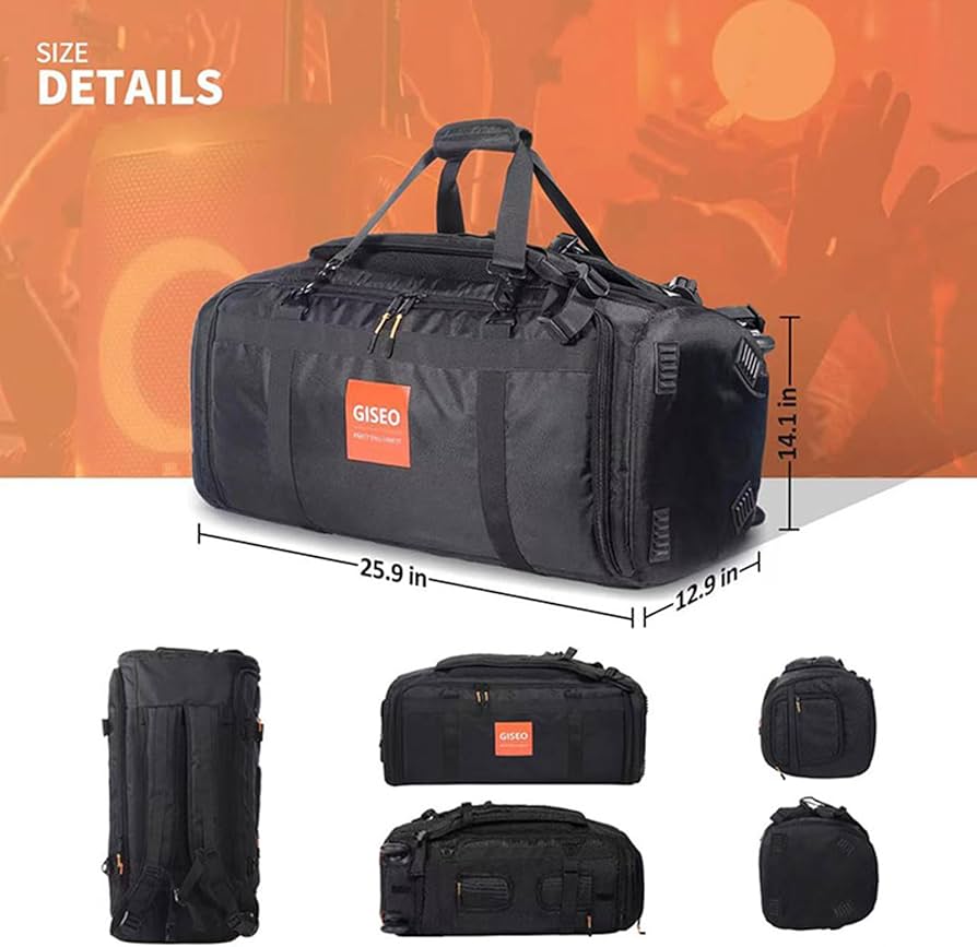 LICHIFIT Storage Bag Case Portable Travel Backpack for JBL