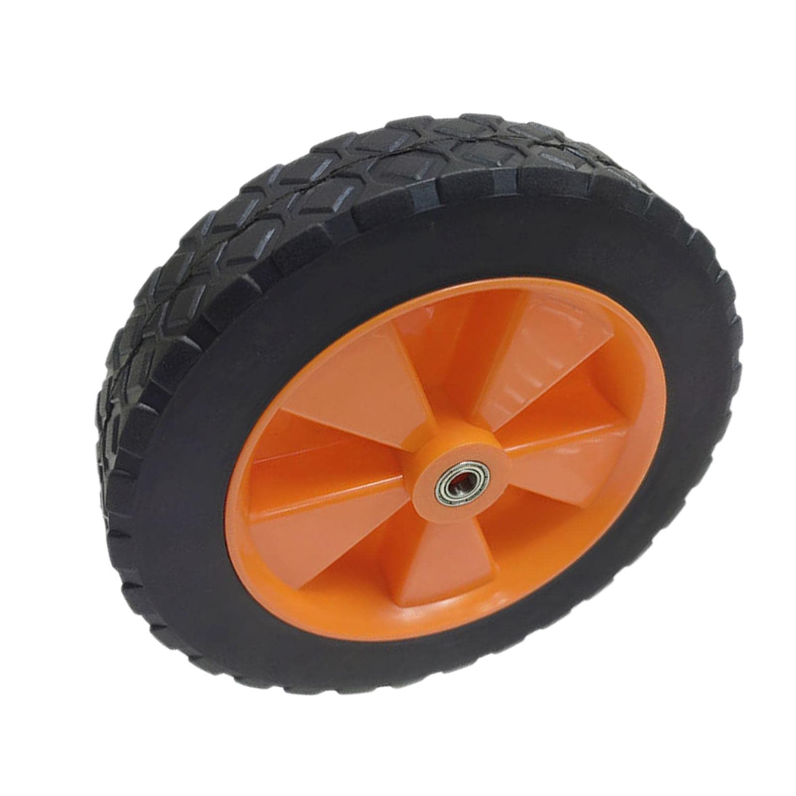 7 inch Collapsible Wagon Replacement Wheel Dual Bearing Rubber for Hand Cart-image-37
